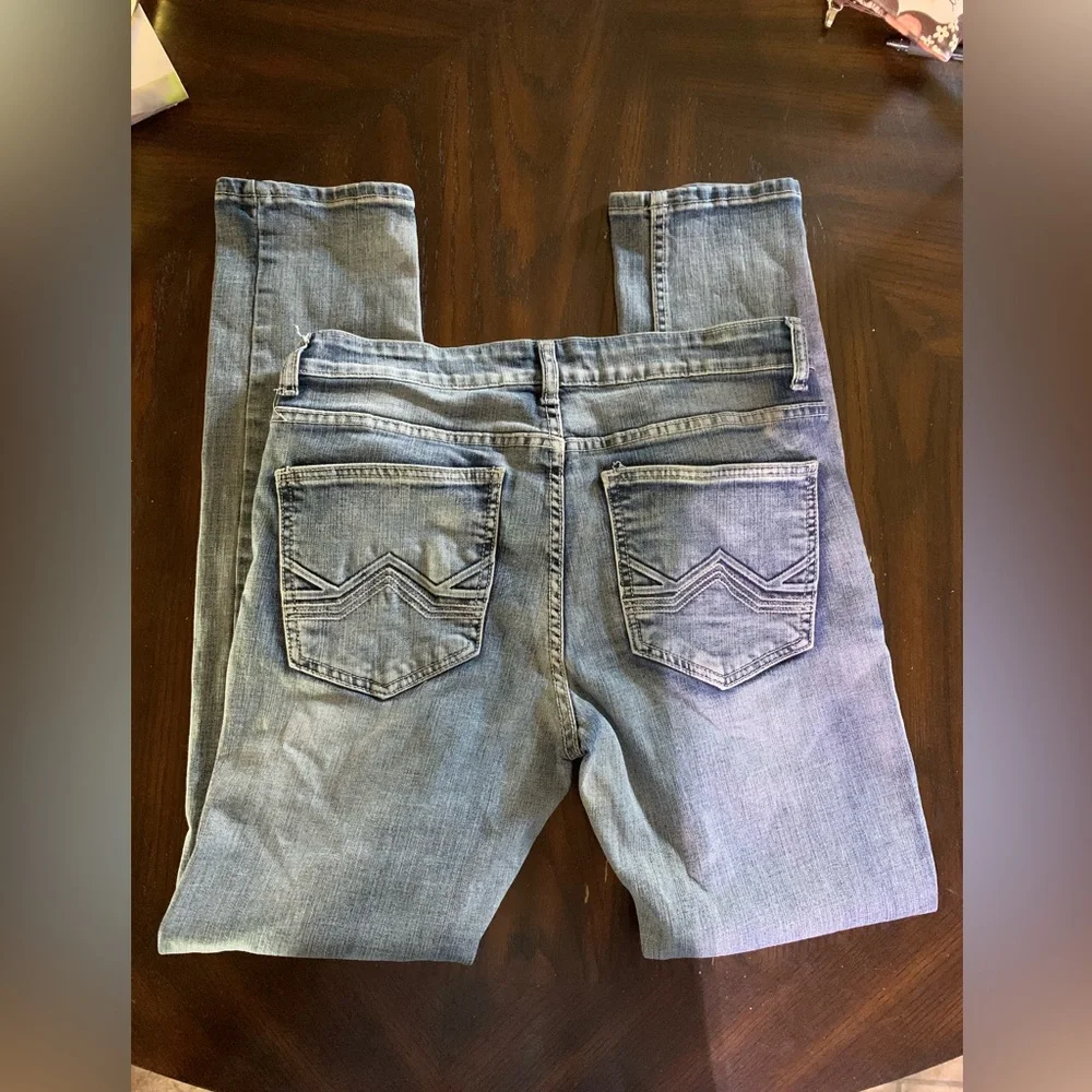 INC INTERNATIONAL CONCEPTS WOMENS LOW RISE BLUE DENIM JEANS 32 X 32 - Picture 3 of 12